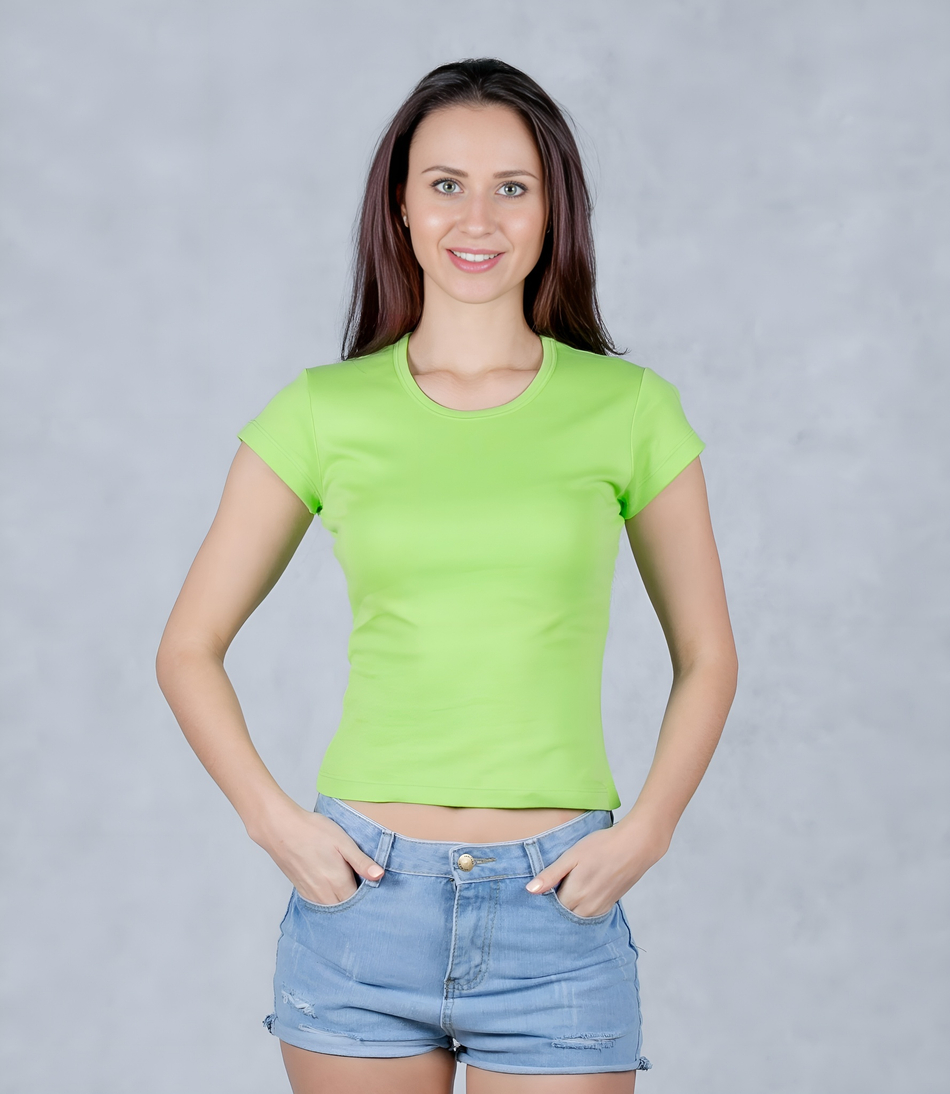 Футболка Swan Lady 1301 lux Salad рукав 1/2