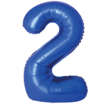 Фольгированные цифры, в глубоком синем цвете, 102 см