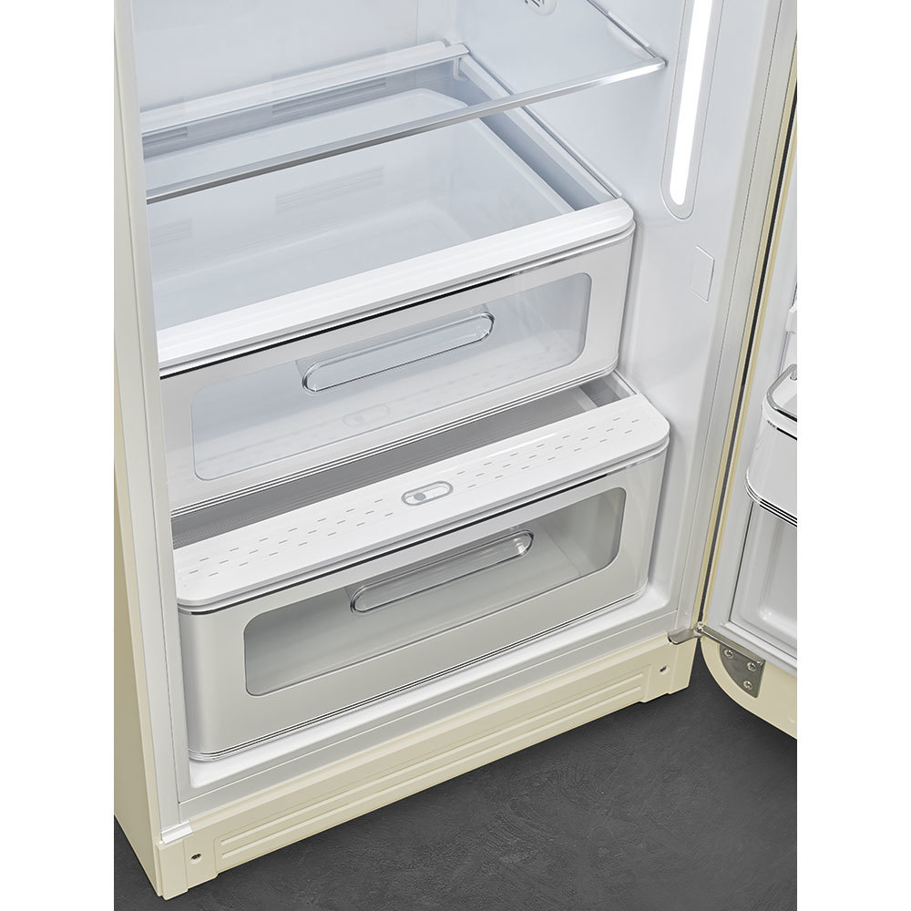 Холодильник однокамерный с морозилкой Smeg FAB28RCR ящик
