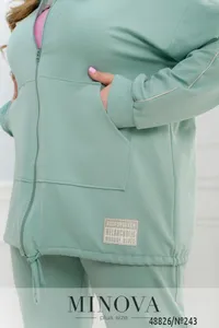 Костюм 243-Голубой Minova