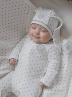 Комбинезон с кантом, Зайка серый