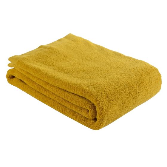 Полотенце банное горчичного цвета Essential, 70х140 см