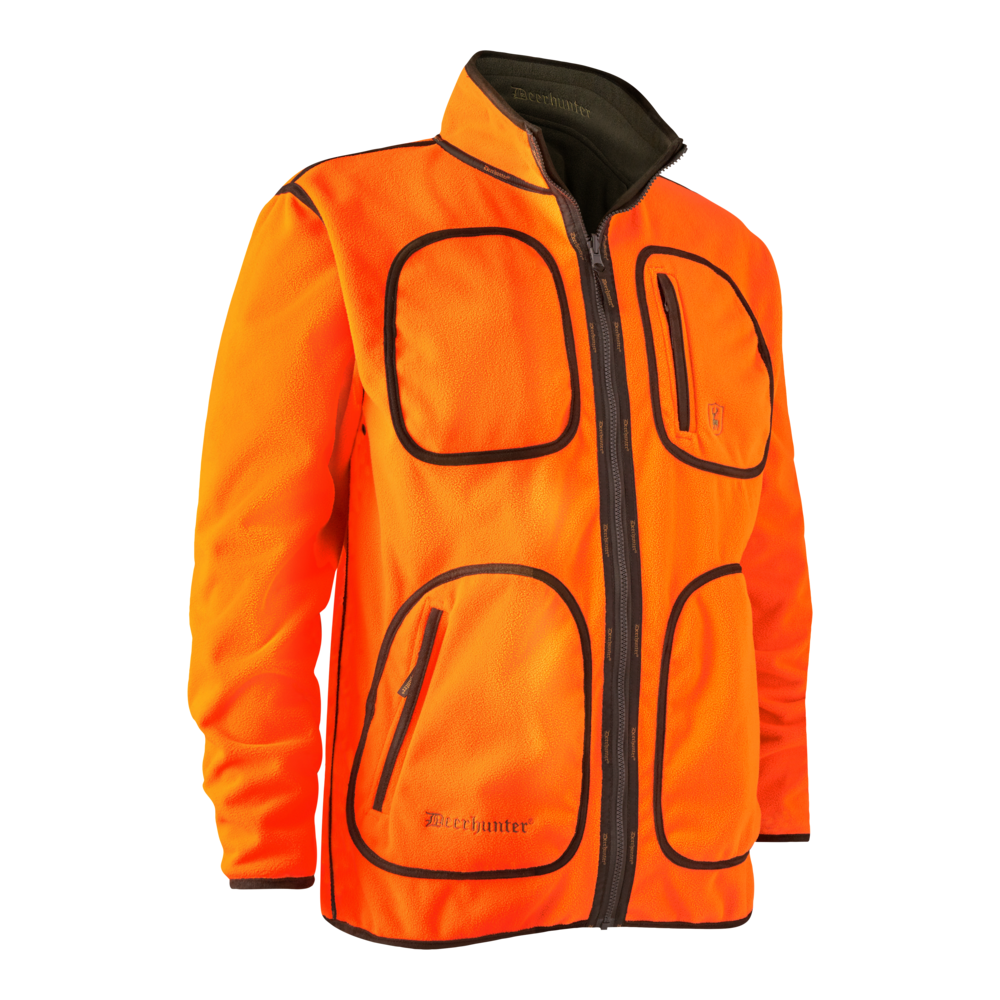 Куртка Deerhunter Gamekeeper Fleece Bonded Reversible (371/669 Graphite Green/Orange)