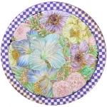 Подставка керамическая 18 см «Ирисы»