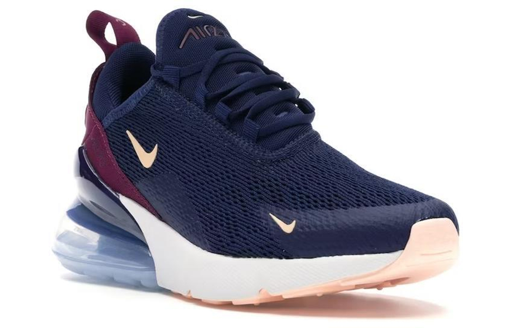 Кроссовки Nike Air Max 270 "Blue Void" (Женская размерная сетка)