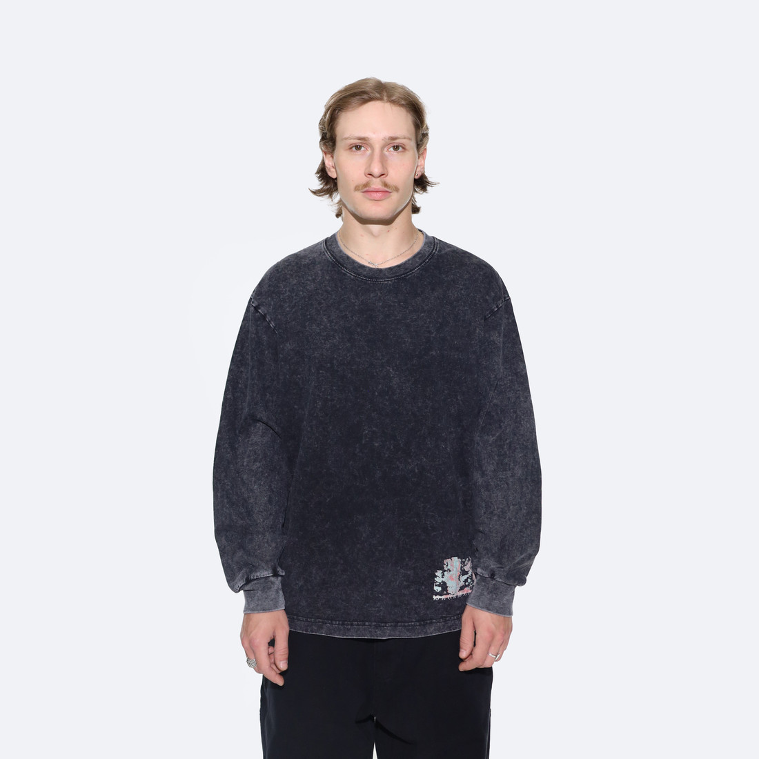 Купить Лонгслив Magamaev Crack Longsleeve (black)