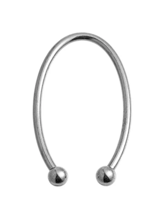 Украшение для купальника, "подкова", 58 мм, Греция, серебро