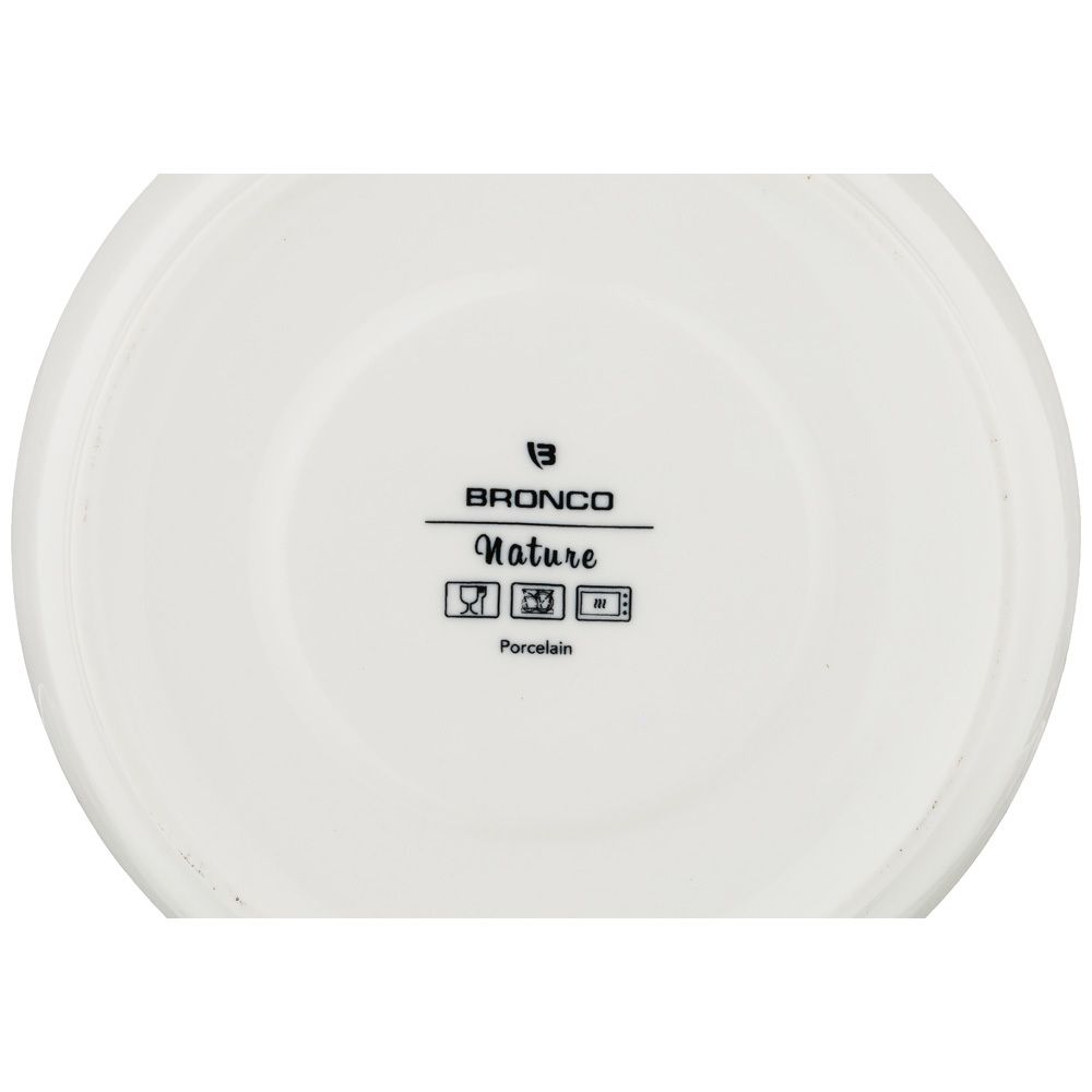 ТАРЕЛКА ОБЕДЕННАЯ BRONCO "NATURE" 26,5СМ (МАЛ=2/КОР=18ШТ.)