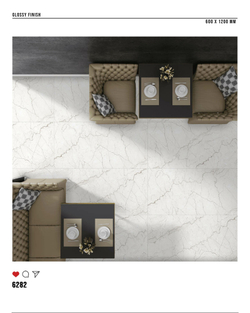Керамогранит glossy №3 60х120, 6282