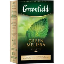 Чай зеленый Greenfield Green Melissa, 85 г
