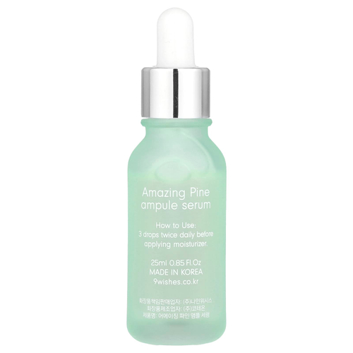 9Wishes, Pine, ампульная сыворотка, 25 мл (0,85 жидк. унц.)