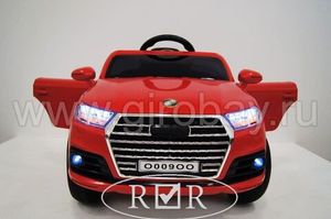 Детский электромобиль River Toys AUDI O009OO VIP красный