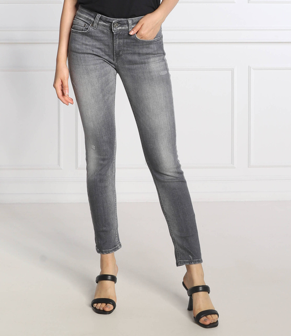 джинсы DONDUP - made in Italy - пепельный (P692 DSE318D DL3)