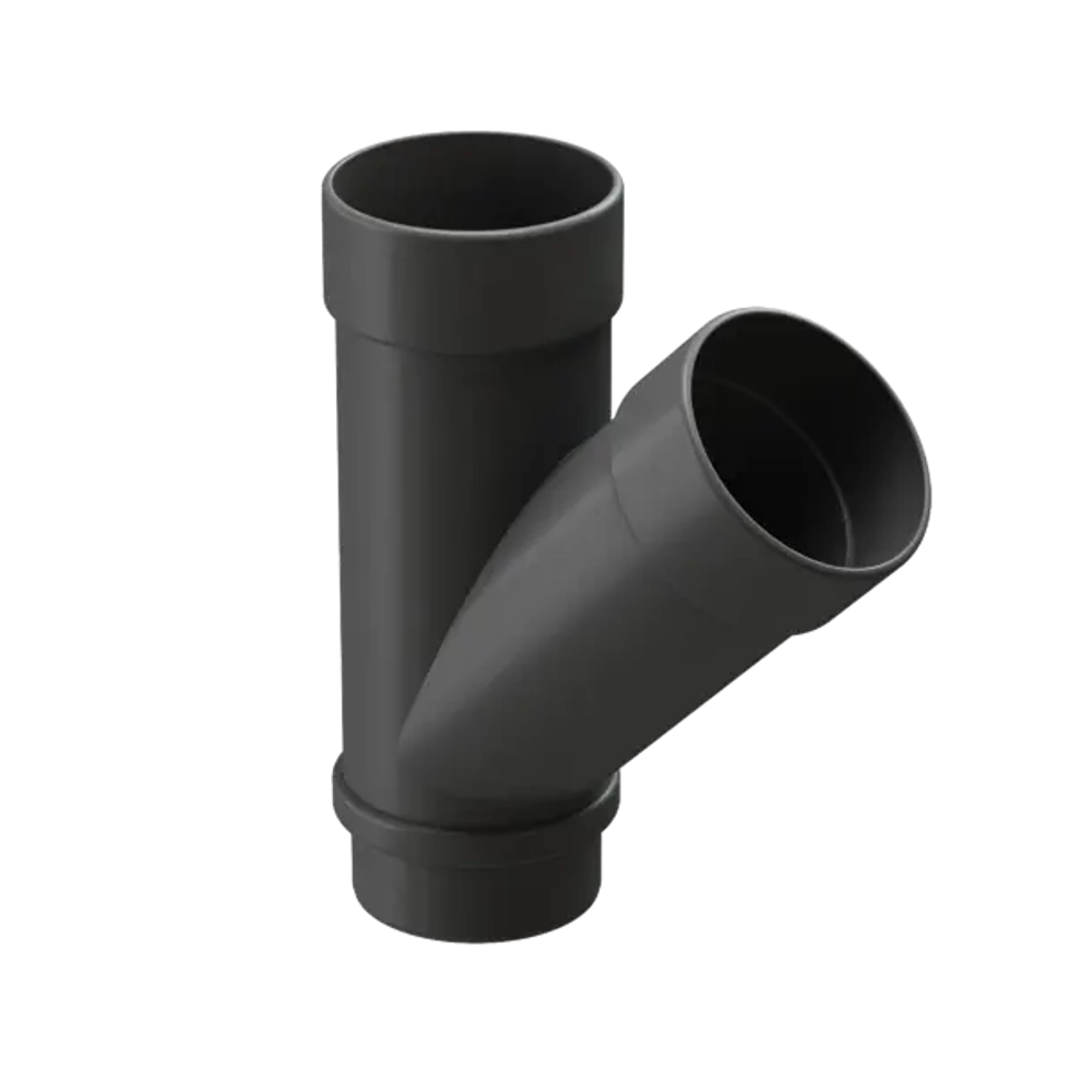 Тройник 45˚ для водосточной трубы LUX