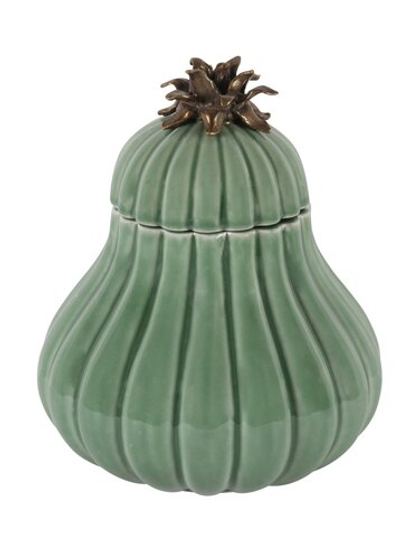 nan BOX PUMPKIN GREENШкатулка зеленая в G&C Зеленый