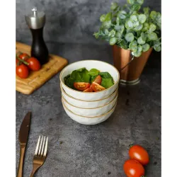 Салатник 360 мл d 12,8 см h5,5 см оранжевый фарфор "The Sun Eco" P.L. Proff Cuisine [6]