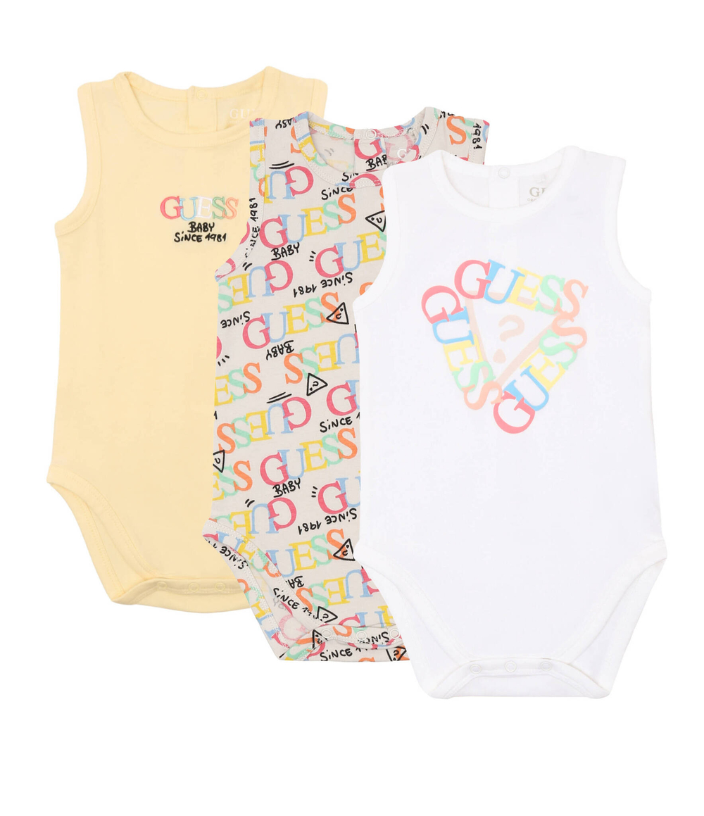 Боди 3 шт. Guess - белый(H4GW11 K6YW1)