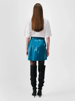 Юбка мини из лаке OLA OLA