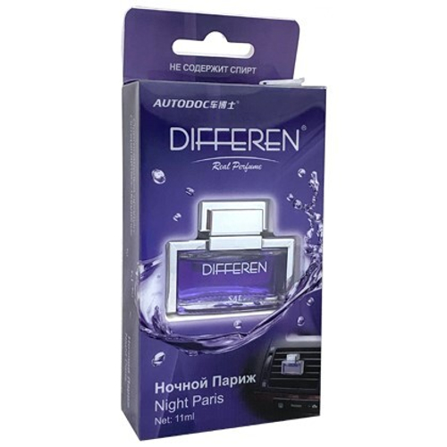 Ароматизатор на дефлектор  DIFFEREN  Ночной Париж 11 мл (FKVJP)
