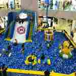 Надувная игровая комната "Манеж" размер 8*5*1,5 м