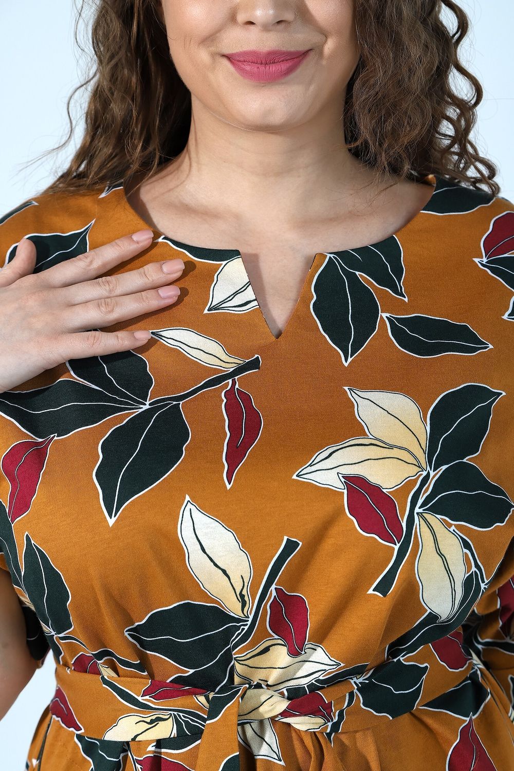 Платье Арника-1 Виотекс ГОРЧИЧНЫЙ