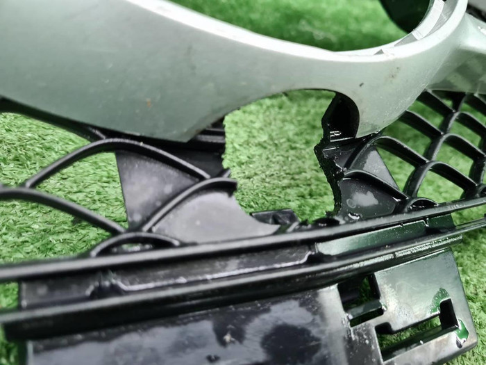 Решетка радиатора Mercedes GLE W166 (2015-2018)