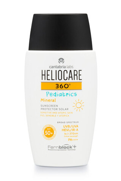 Крем солнцезащитный Cantabria Labs Heliocare 360' Pediatrics Mineral Sunscreen SPF50+ 50 мл