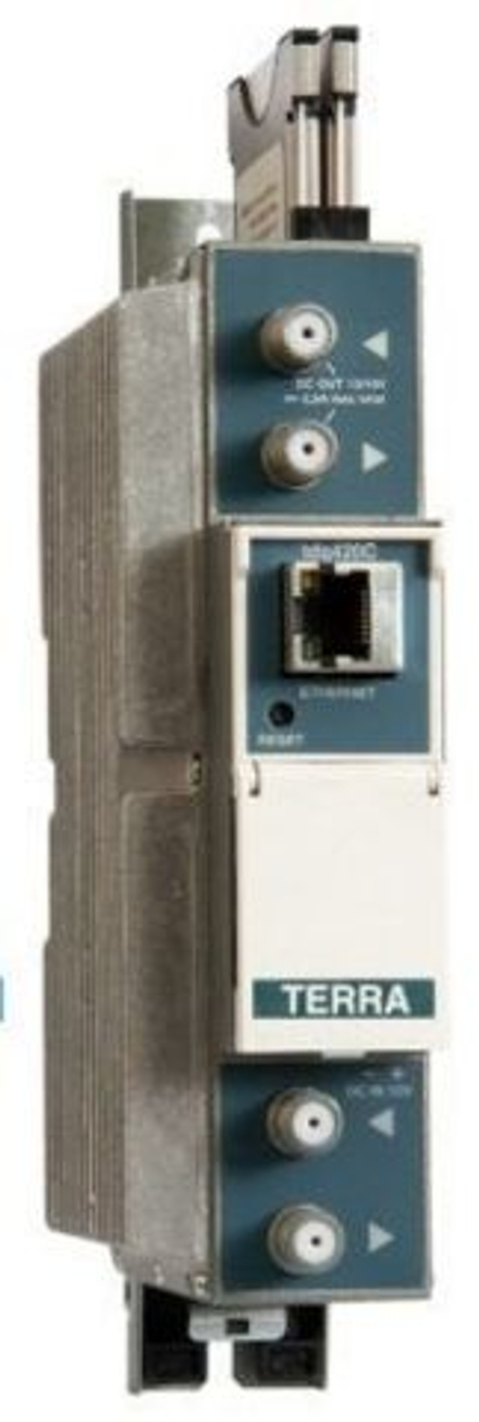 Трансмодулятор TDQ 420C TERRA, 2x DVB-S/S2 to DVB-C с двумя CI, *T2-MI