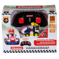 Радиоуправляемая машина Carrera RC Mario Kart 430036 Принцесса Пич Mini 1:50 2,4 ГГц — фото 1