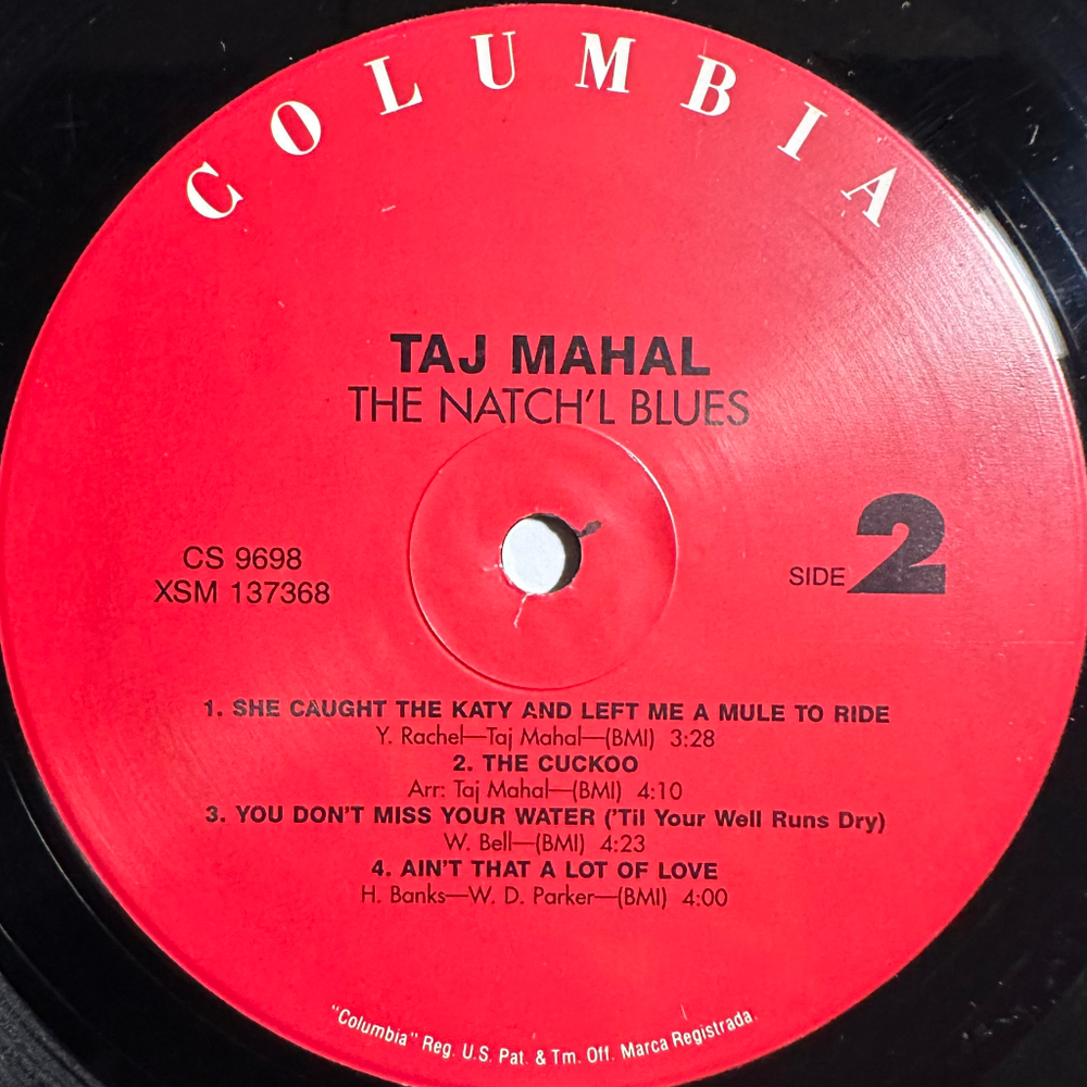 Taj Mahal - The Natch'l Blues (США)