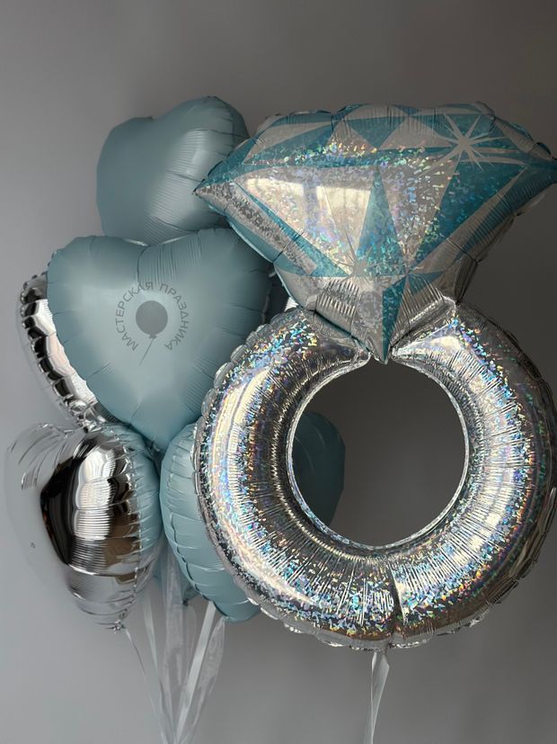 Воздушные шары на девичник №8844