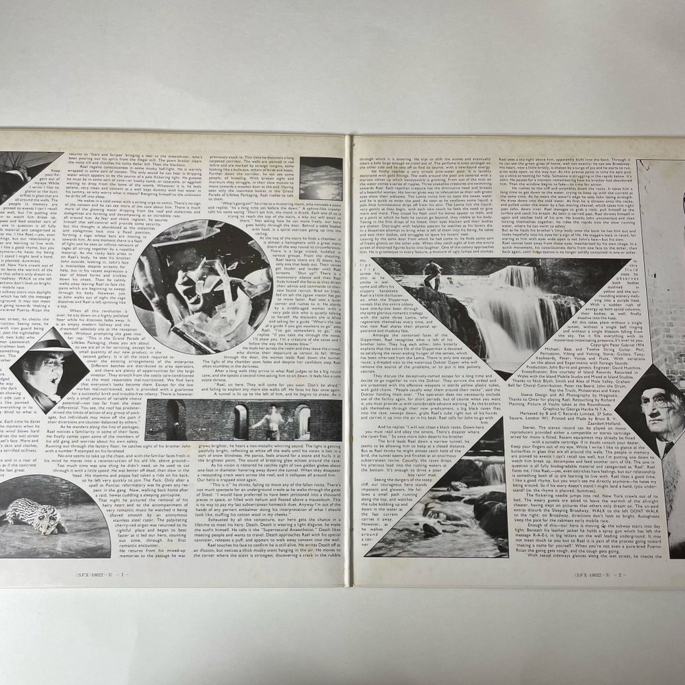 Винтажная виниловая пластинка LP Genesis The Lamb Lies Down On Broadway (Japan 1977) (No Obi) Hairless Heart