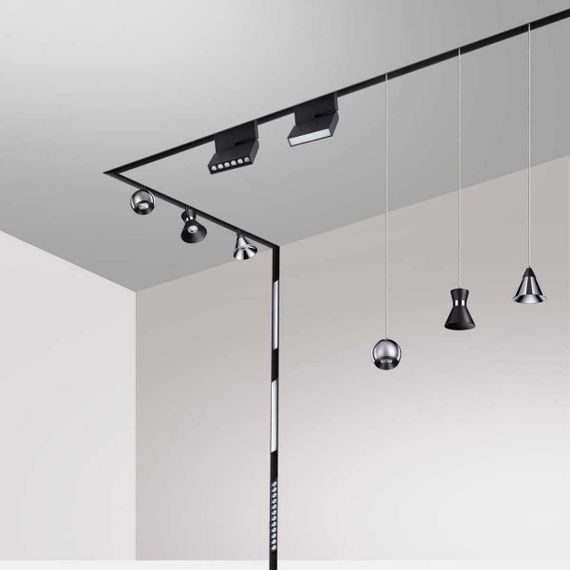 Трековый низковольтный светодиодный светильник Novotech Shino Flum 358412