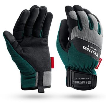 KRAFTOOL ULTIMATE р.XL (10), профессиональные комбинированные перчатки, работа с сенсорными экранами (11299-XL)