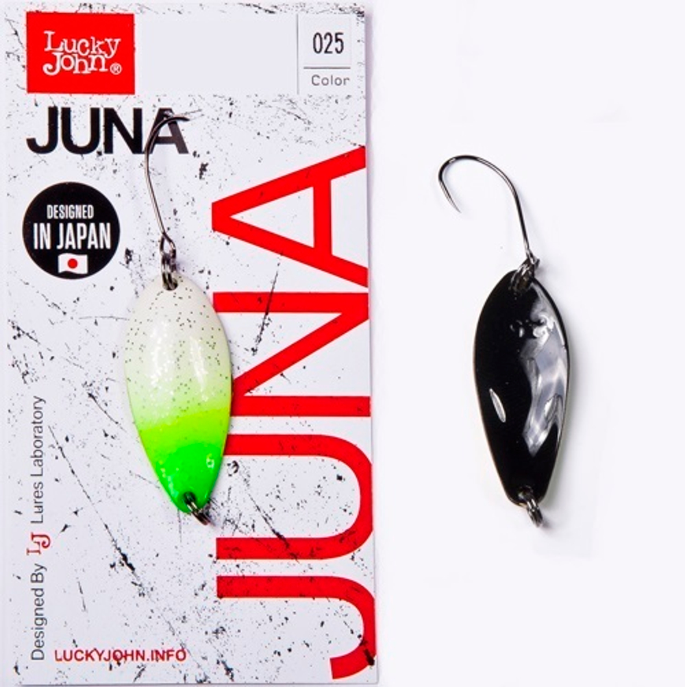 Блесна LUCKY JOHN Juna 2,5 г, цв. 025, арт. LJJU25-025