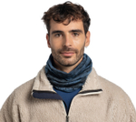 Шерстяной шарф-труба Buff Merino Lightweight Prints Matewa Tempest