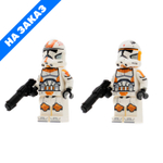 Комплект клонов 212-го штурмового батальона: Ваксер, Боил