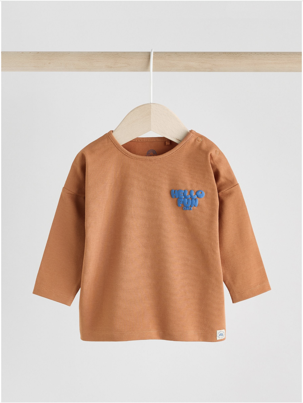 Лонгслив и брюки в комплекте для мальчика Next AY7-120, Оранжевый, Синий