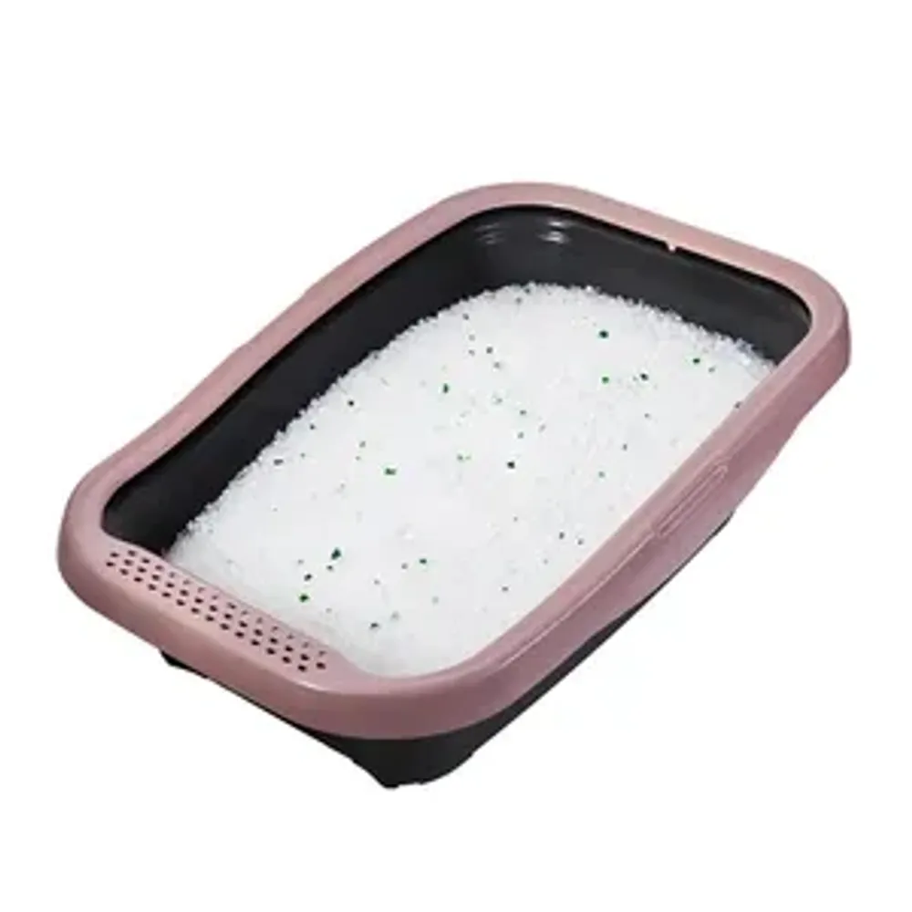 Силикагелевый наполнитель Чистое дело "Зеленый луг" для кошачьего туалета