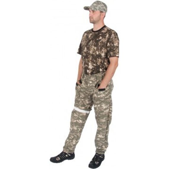 Костюм противоэнцефалитный Helios СТОП-КЛЕЩ р. 52-54 Серый Пиксель