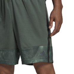 Мужские теннисные шорты adidas Workout All Over Print Shorts Men - Green