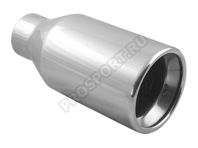Насадка на глушитель длина 220мм посадочный диаметр 58мм