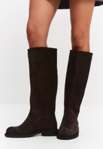 Сапоги // Mane // Chocolate // Suede