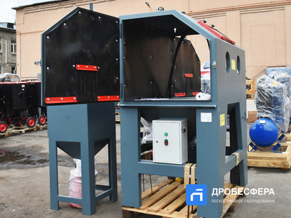 Пескоструйная камера NowAG A-100PF с фильтром