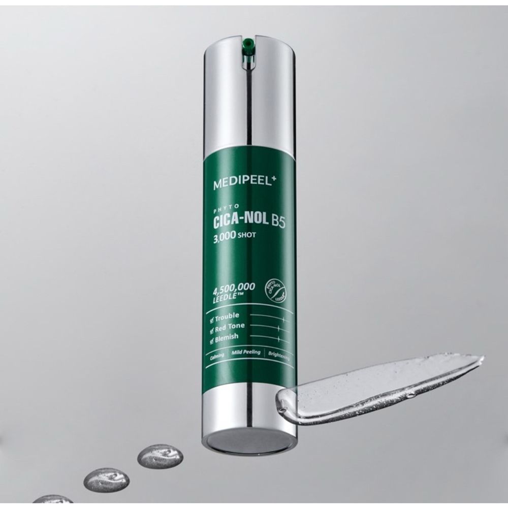 Мягкая пилинг-сыворотка со спикулами и центеллой MEDIPEEL Phyto Cica-Nol B5 3000 Shot Serum 50 мл.