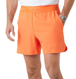 Мужские теннисные шорты Björn Borg Short Shorts - Оранжевый