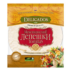 Лепёшки мексиканские оригинальные диаметр 25 см - 400 г
