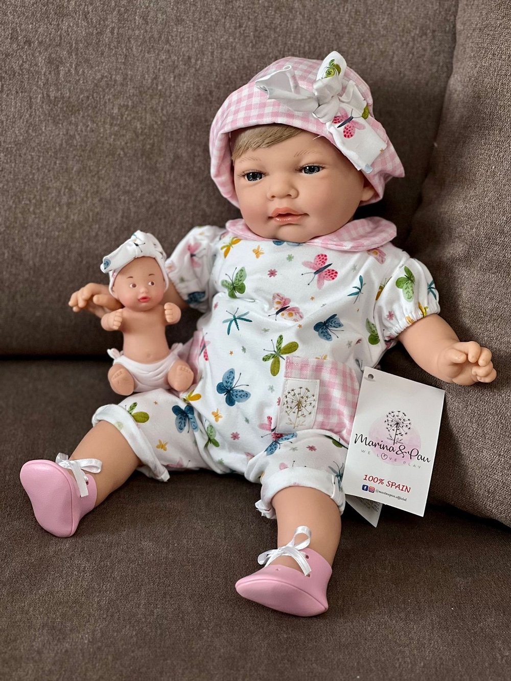 Кукла Marina and Pau 42 cм Sweet Baby мягконабивная (M736)