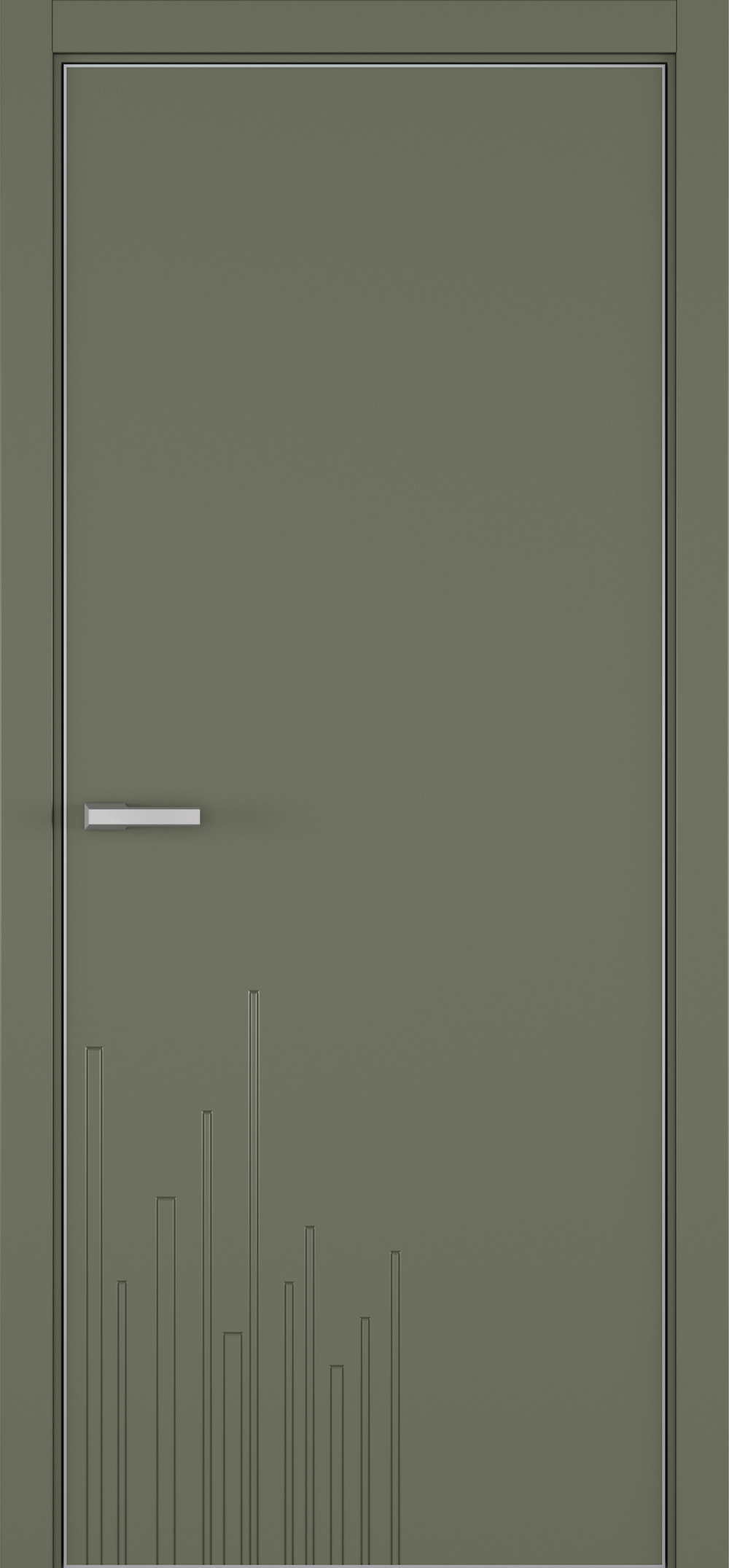 Межкомнатная дверь Zadoor Art-Lite ПГ Rain