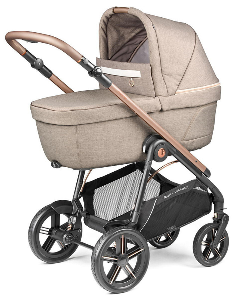 Коляска Peg Perego Veloce TC Brio Culla Belvedere 2 в 1 Mon Amour